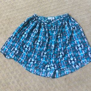 High waisted skirt