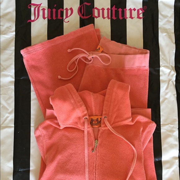 juicy couture terry cloth tracksuits