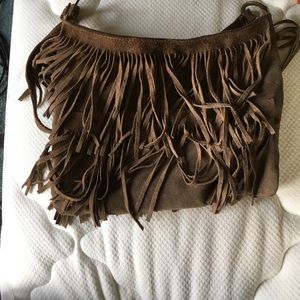 Fringe purse