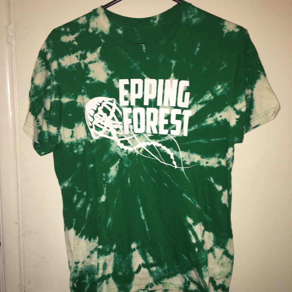 Green Tie Dye Shirt