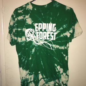 Green Tie Dye Shirt