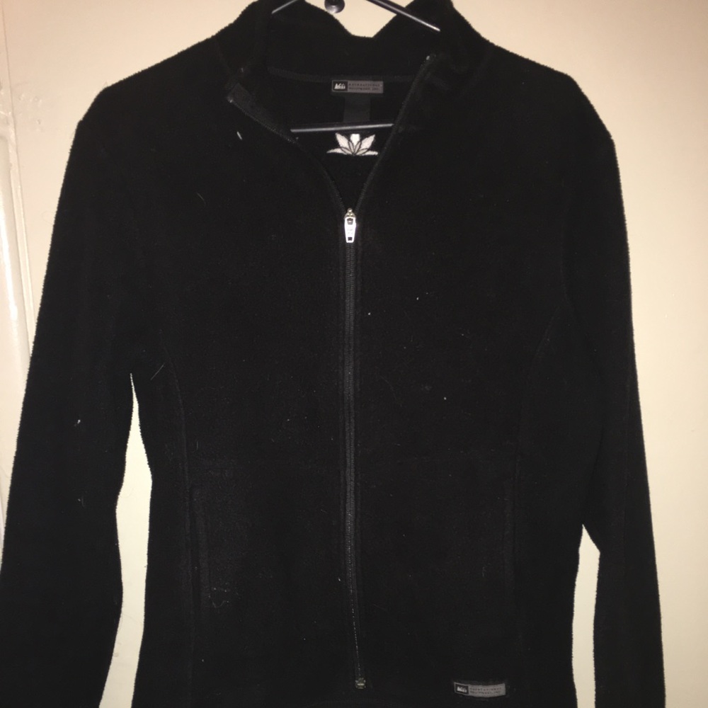Black zip up