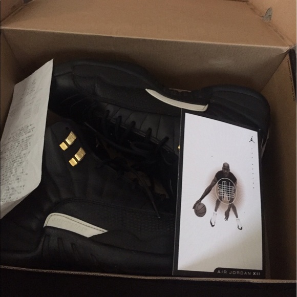 Jordan master black 12s - Picture 1 of 4
