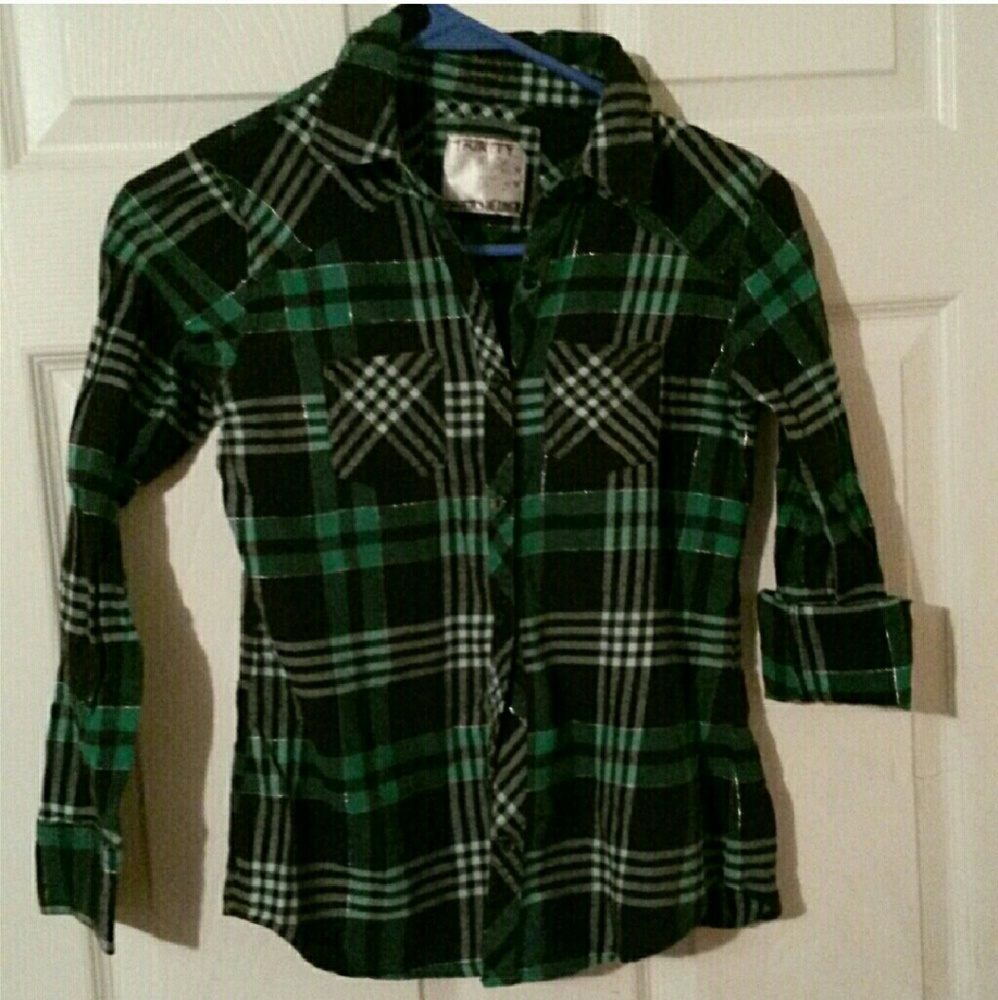 JUSTICE Teal & Black w/ Bling hood