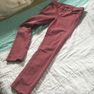 Dusty Rose Skinny Jeans