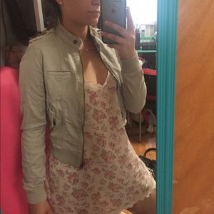 Cute canvas jacket