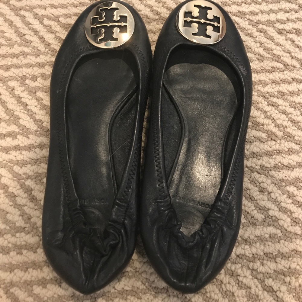 Tory Burch Mini Black Ballet Flats