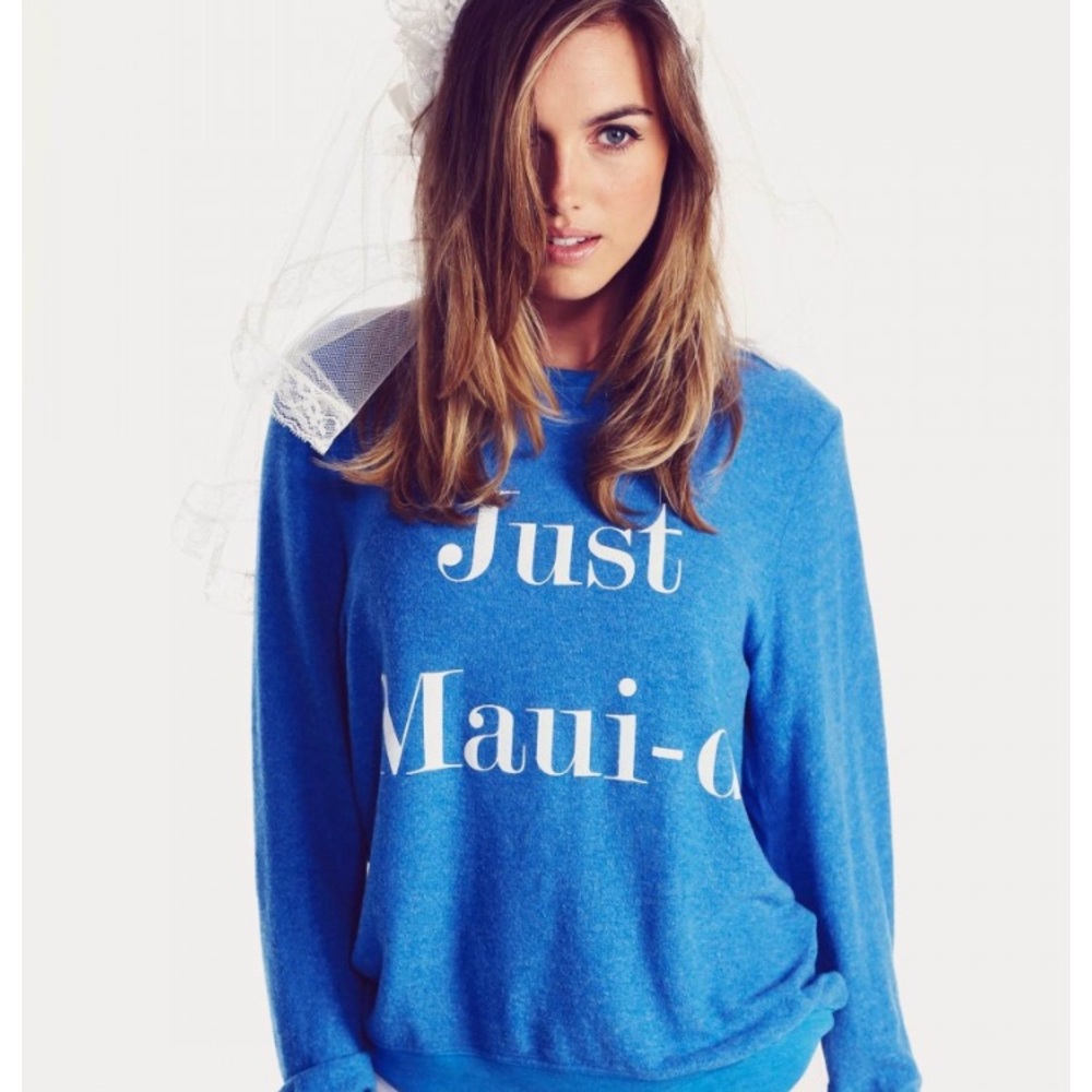 NWT Rare sold out Just Mauid sweatshirt small
