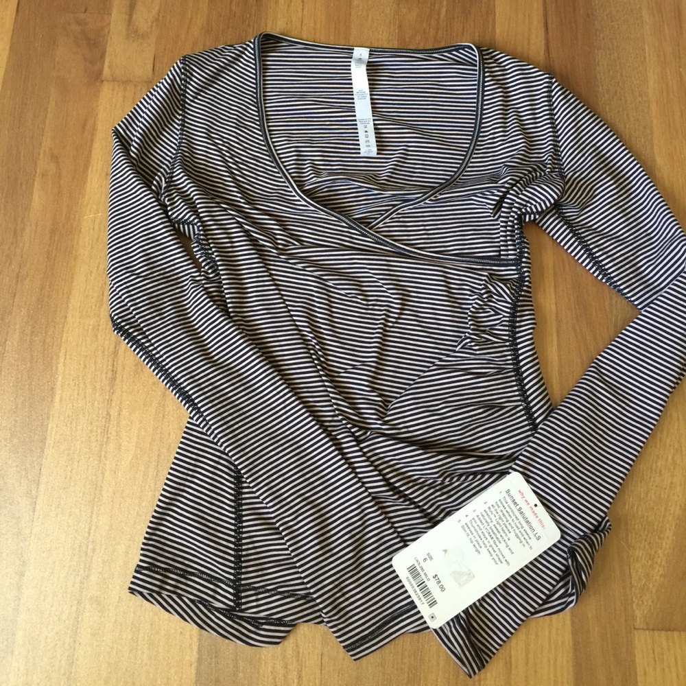 Lululemon Sunset Salutation Long Sleeve - Size 6