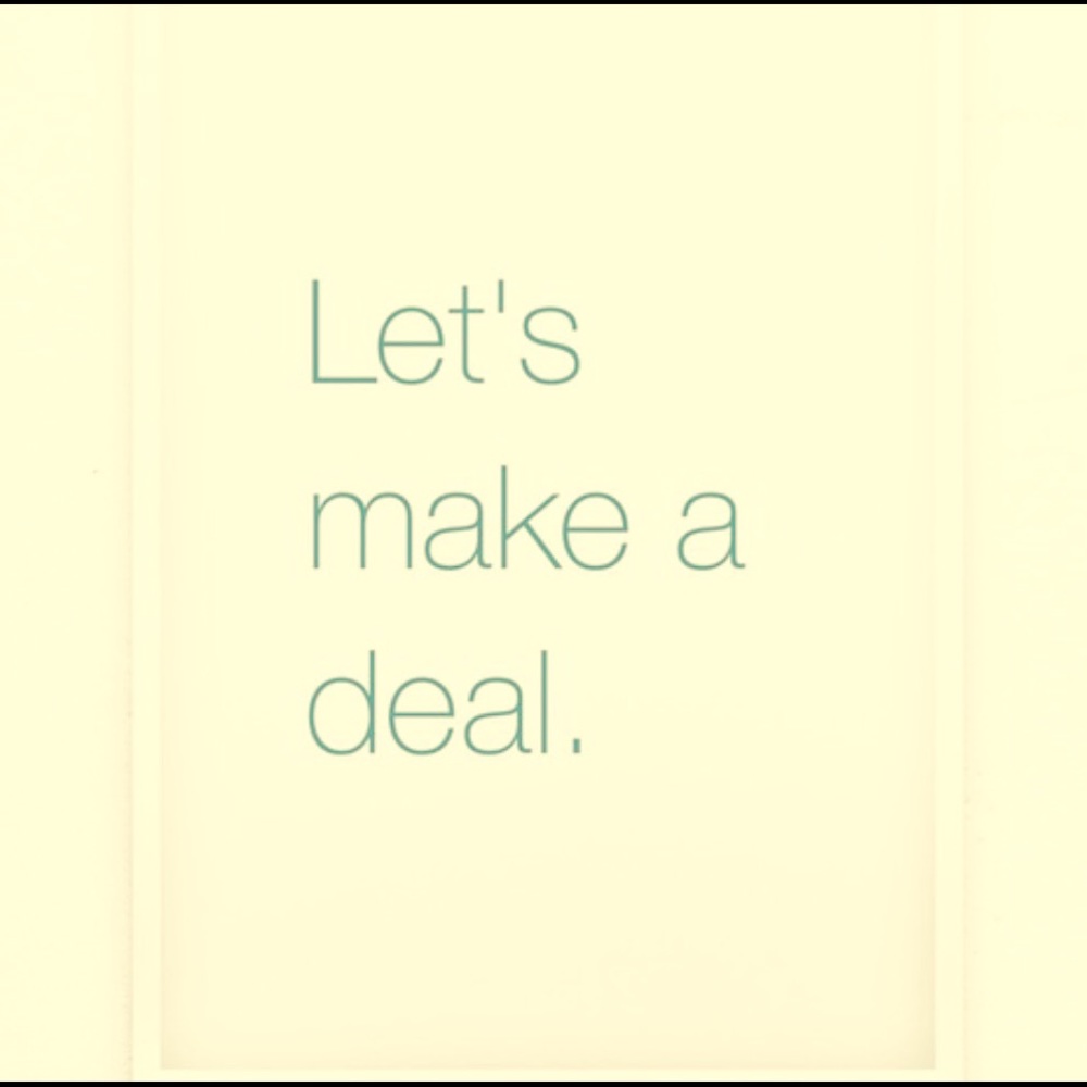 All reasonable offers will be considered!