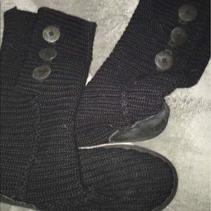 Ugg CARDY black boots.