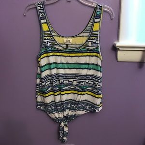 Pacsun Colorful Tank Top
