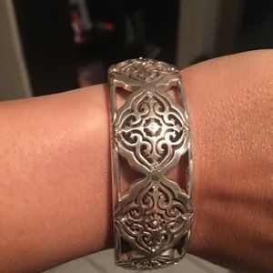 Silver Brighton bangle