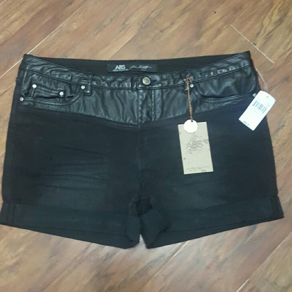 ABS Allen Schwartz Black Shorts