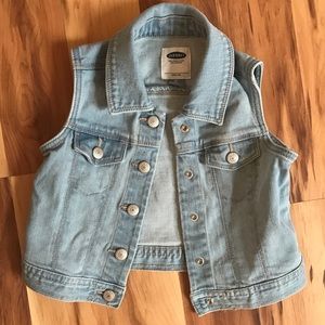 Toddler Jean Vest
