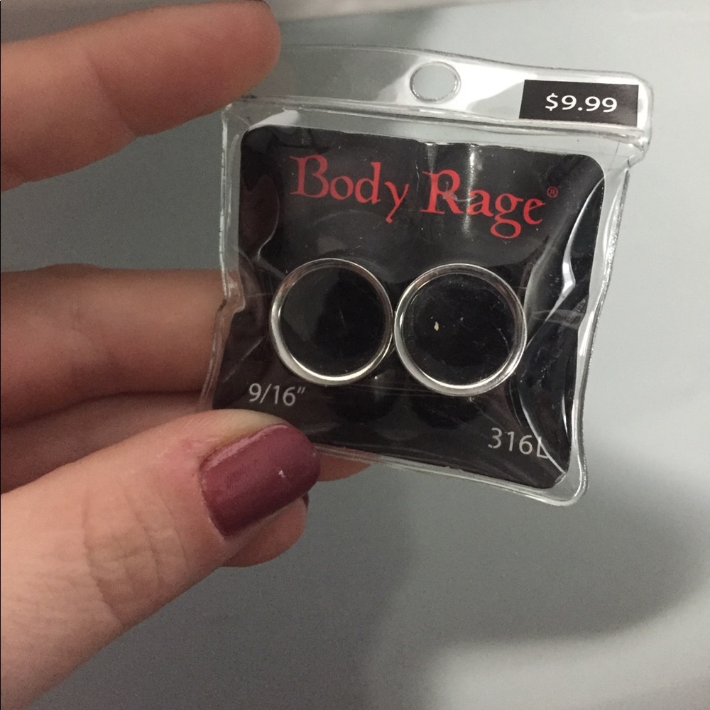 Body rage ear jewelry