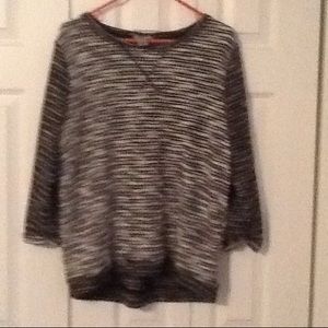 Large new directions knit top