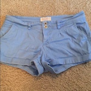 Baby blue summer shorts