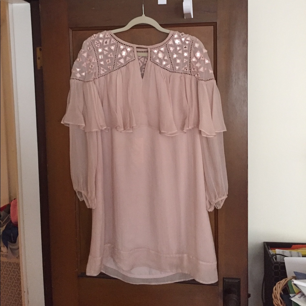 Brand new with tags Pink silk Rebecca Taylor dress