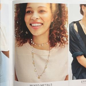 Stella & Dot Setta Medallion Necklace