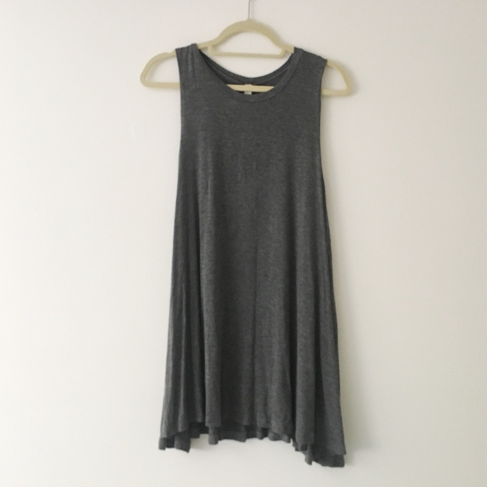 Gray Tank Dress