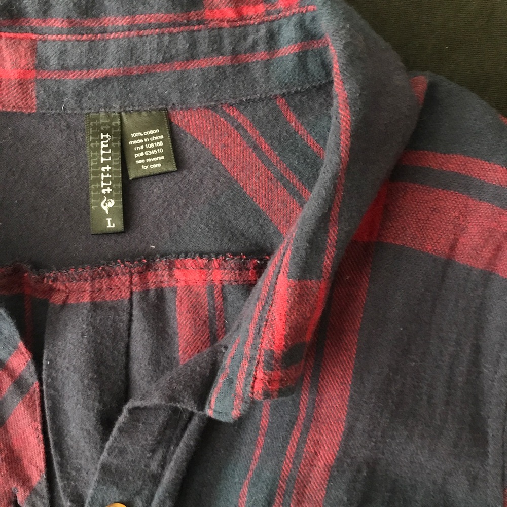 Red & Navy Flannel