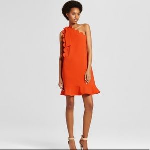 Victoria Beckham Orange Dress SZ xs