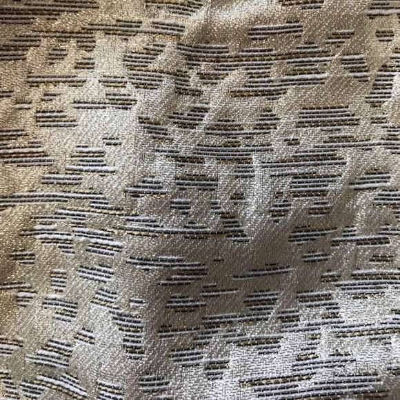 Gold Patterned Dress - Picture 2 of 4