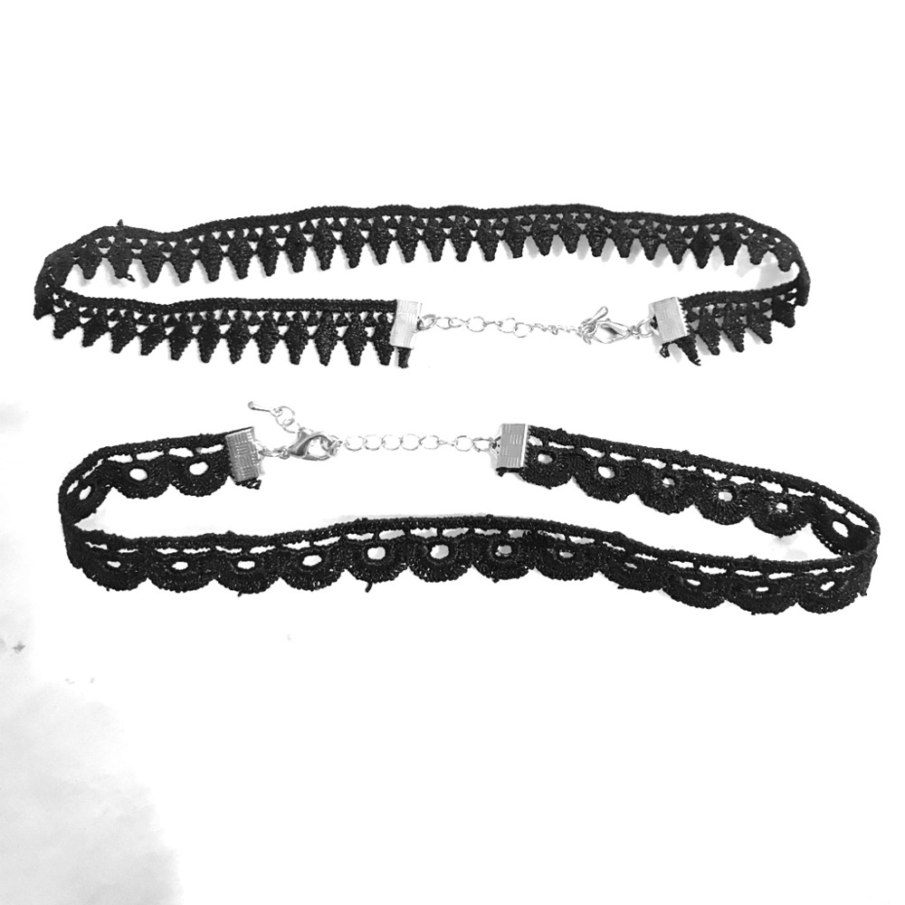 Lace choker necklaces