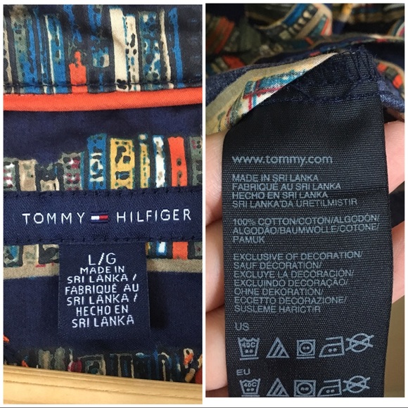 SOLD Tommy Hilfiger Book Print Shirt Dress SOLD - Picture 8 of 8