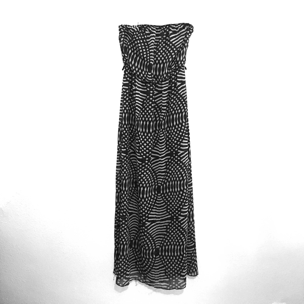 Maxi Semi-Formal dress with belt hooks