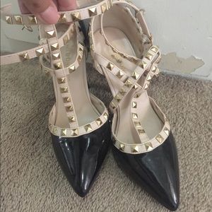 Stud heels