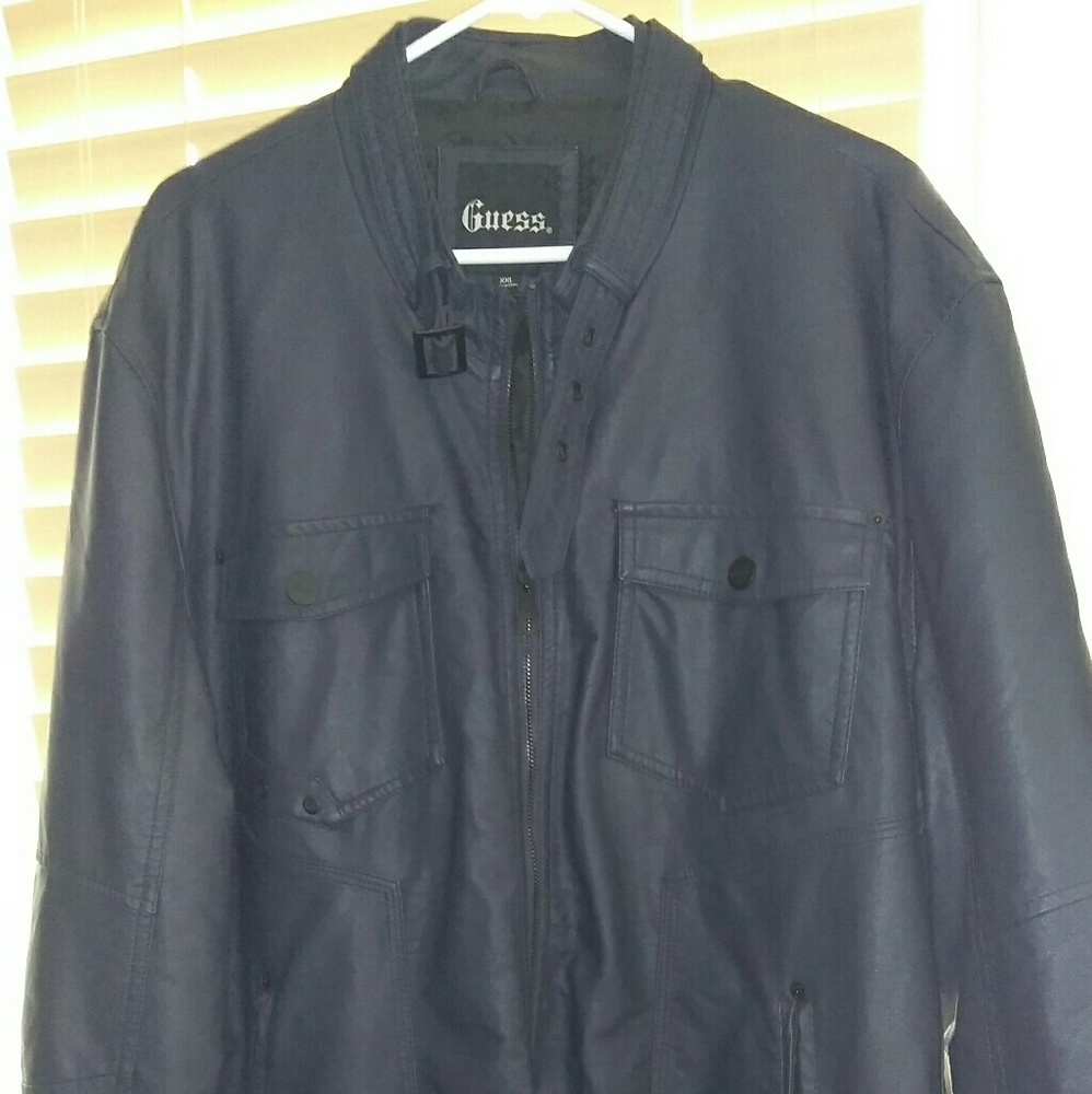 Guess leather like jacket