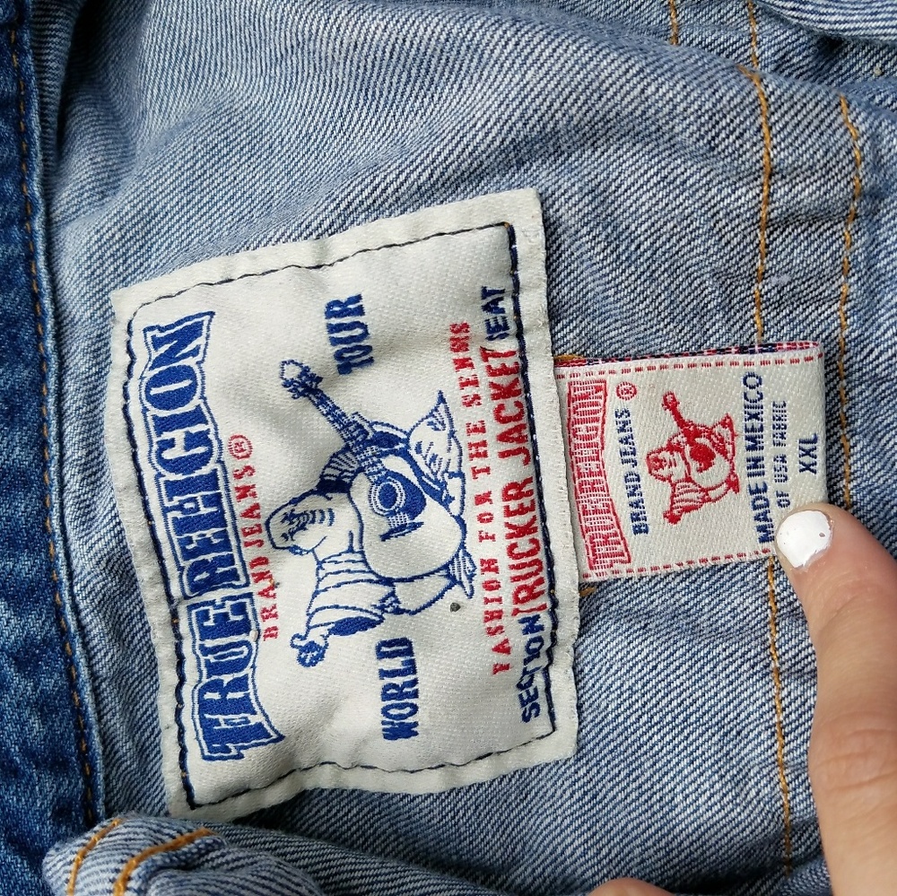 True religion vest
