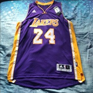 Purple Kobe Bryant Jersey, Sz Large (Adidas)