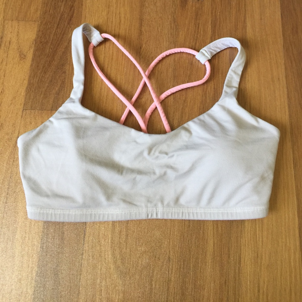 Lululemon Sports Bra - Size 6 - Light Gray