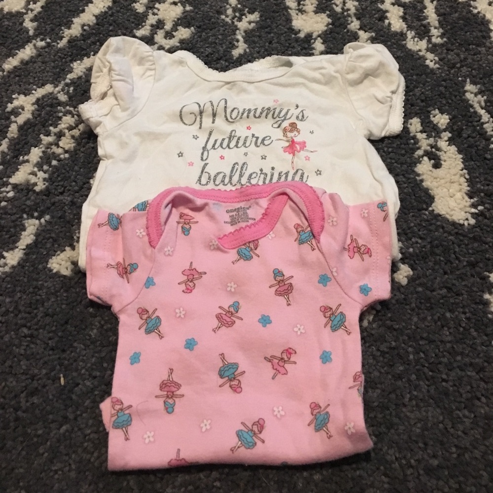 Ballerina onesies