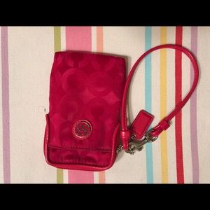 Coach Wristlet