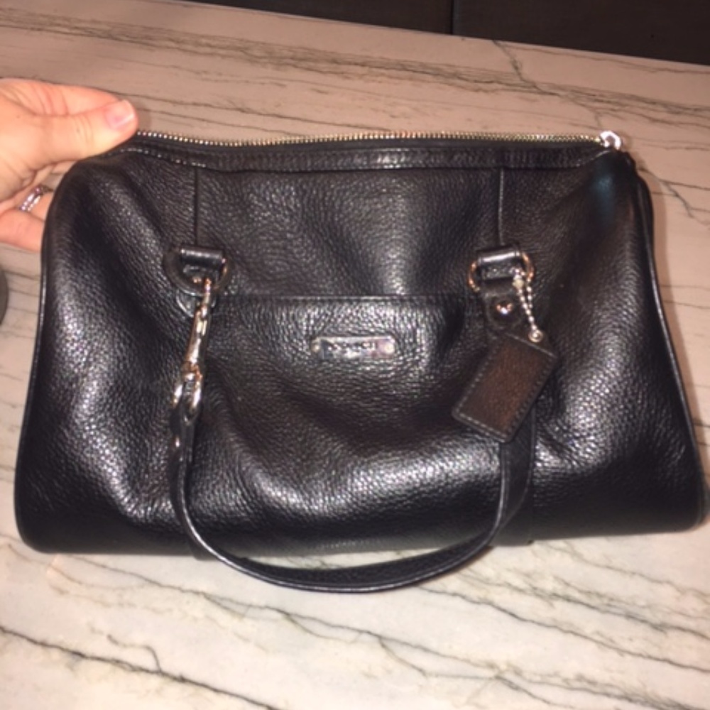 Coach Avery Leather Satchel
