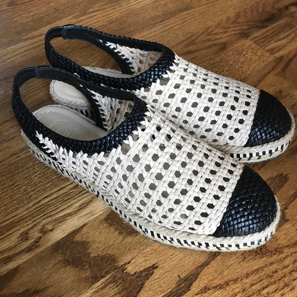 Tory Burch Shoes - Tory Burch Dandy Woven Flat Espadrilles Nearly New