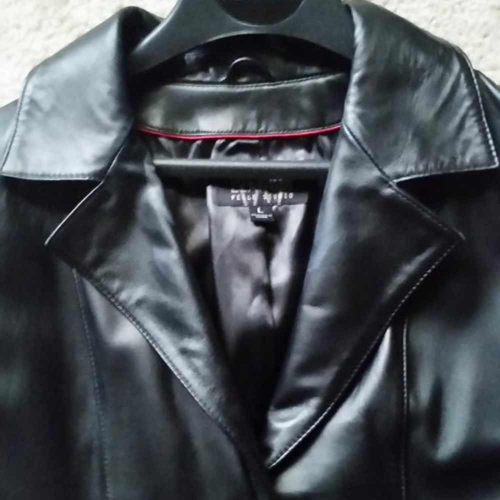 Long Leather Coat