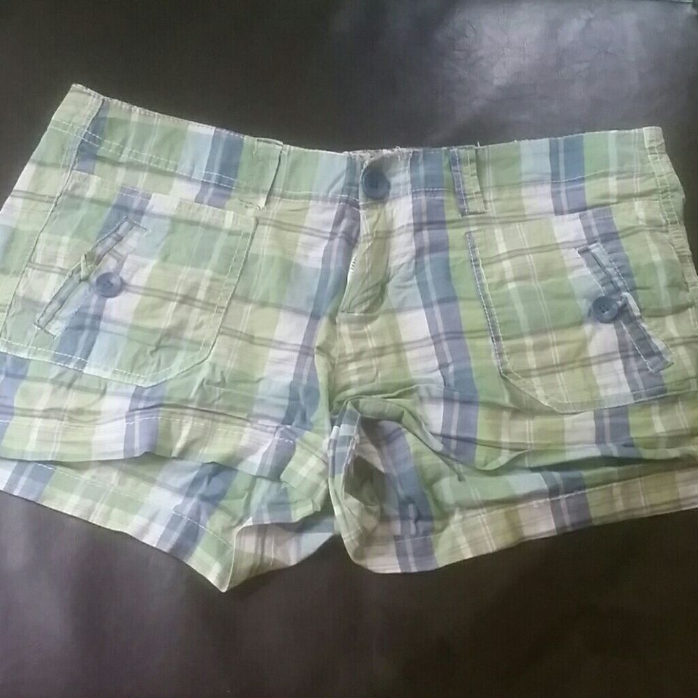 Plaid Shorts