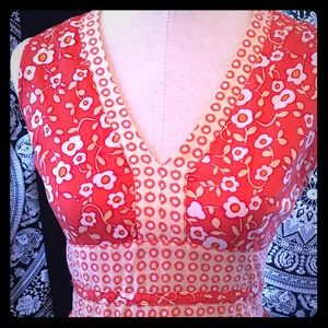 Susina Print Dress 100% cotton, fully lined