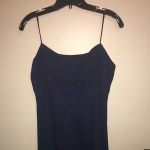 Navy Blue Prom Dress