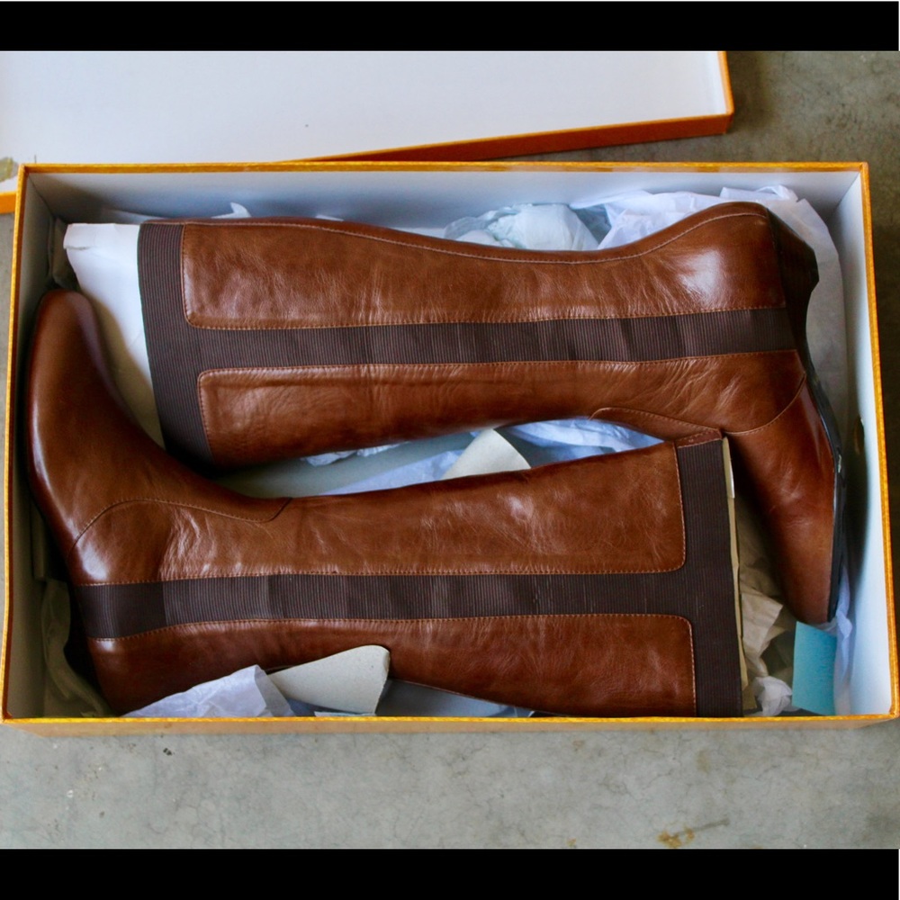 CHOCOLAT BLU Betty Knee High Boots - NEW NEVER WOR