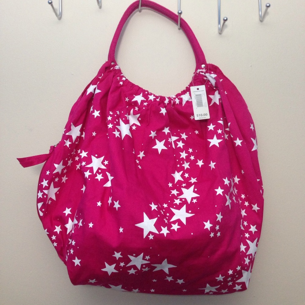HOT Pink Star Tote!