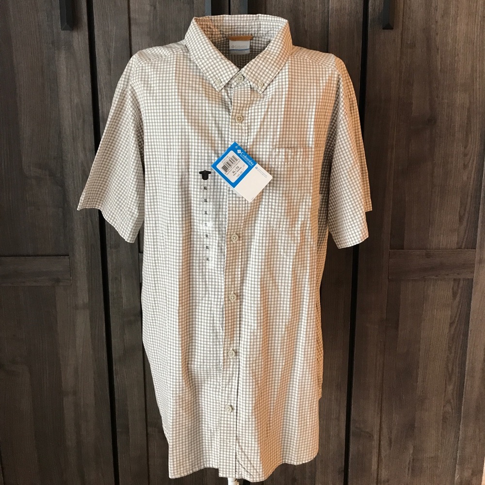 Columbia Button Down Plaid Shirt Rapid Rivers