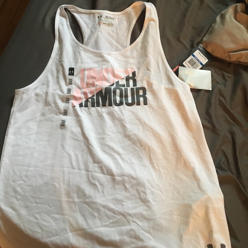 Girls under armour tank
