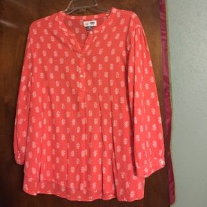 Old navy tunic.  Beautiful melon color.