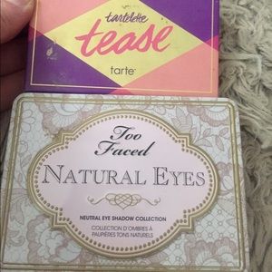 Tarte "Tease" && Two Faced "Natural Eyes"